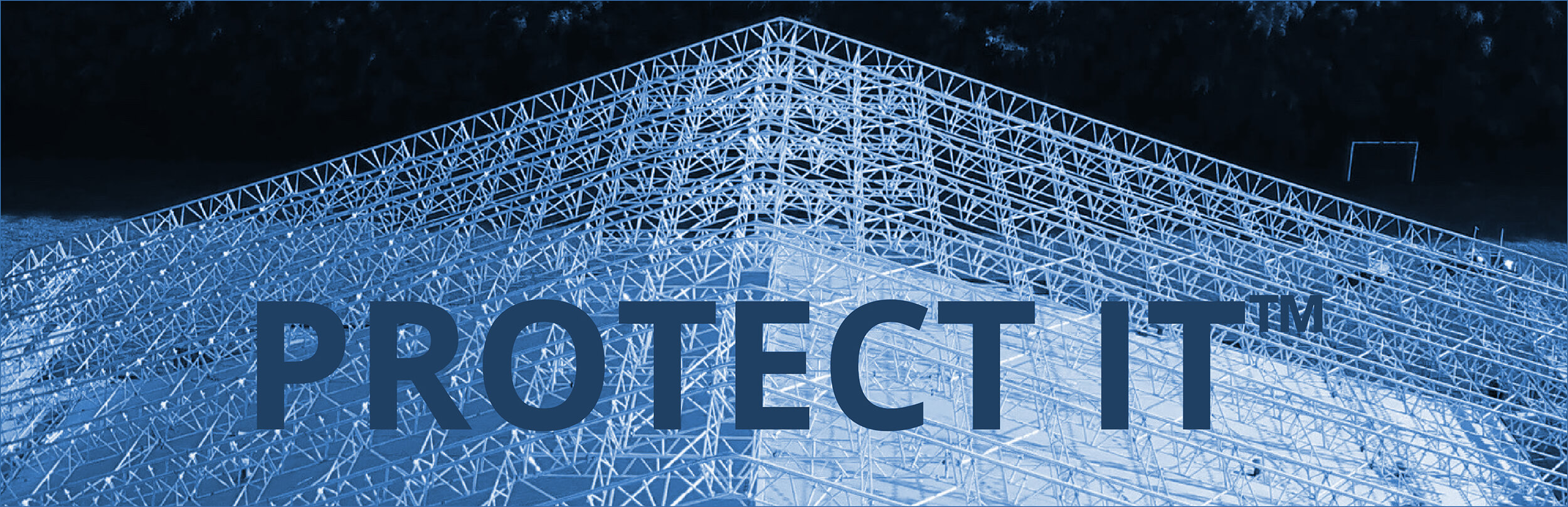 Protect it over scaffold